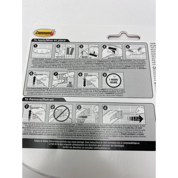 Adhesive Wall /bathroom mulithooks. Brand New 2 Units - Picture 6 of 12